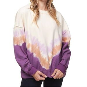 Free People Ombré Tie-Dye Metti Crew